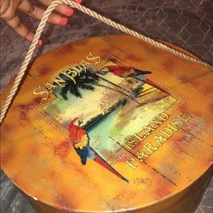 Sanblas Island Paradise Hat Box